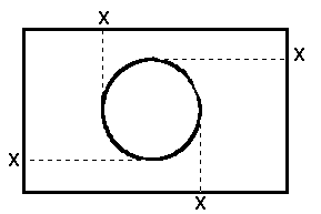 releasing a scored circle