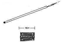 上：真鍮管と真鍮線　　下：ヒンジ（ちょうつがい）